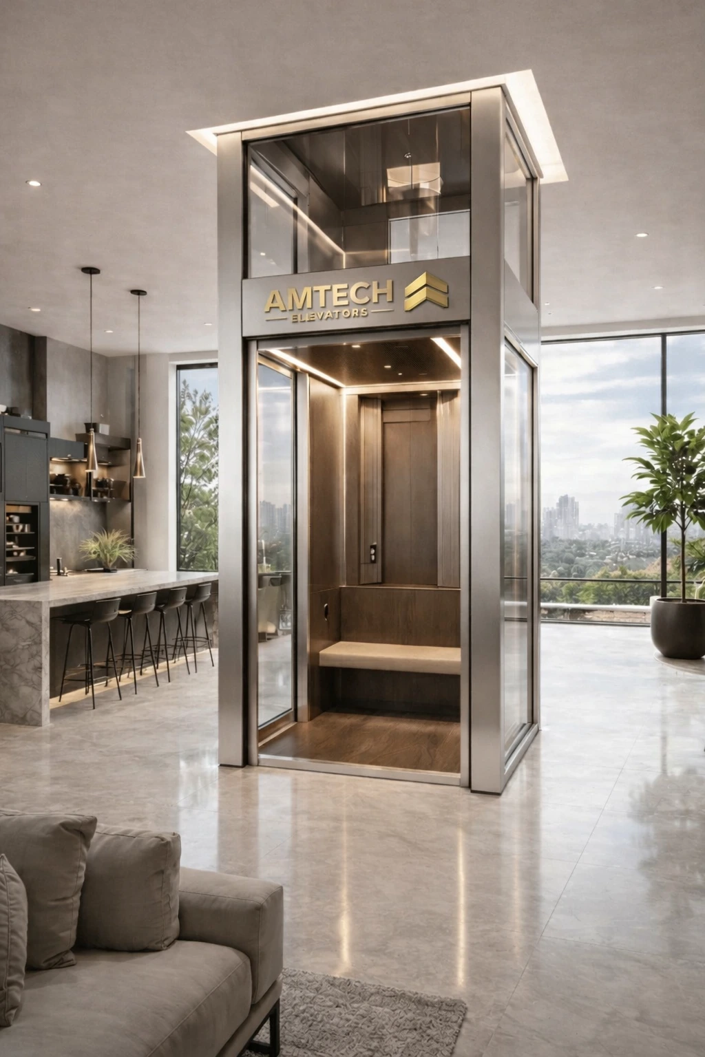 Vetro Glass Lift